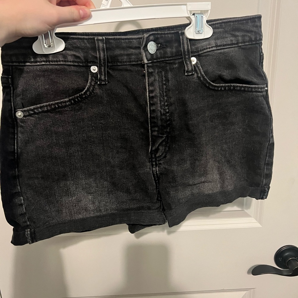 Wild Fable Charcoal Denim Shorts